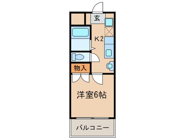 ヒルズＯＫＤの物件間取画像